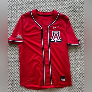 COPY - Arizona Wildcats Red Baseball Jersey